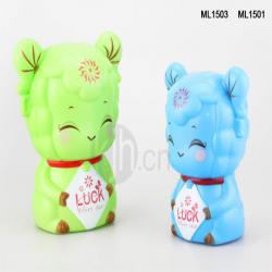 幸運(yùn)大、小卡通羊儲錢