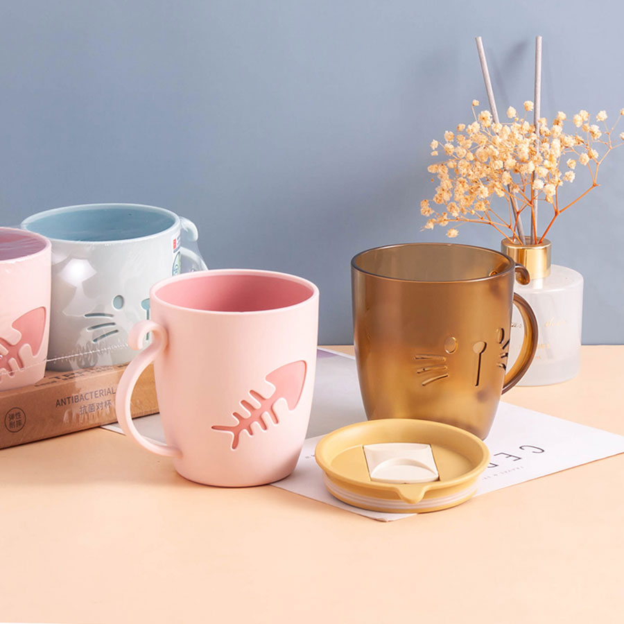 萌貓蓋杯/口杯/對杯（48