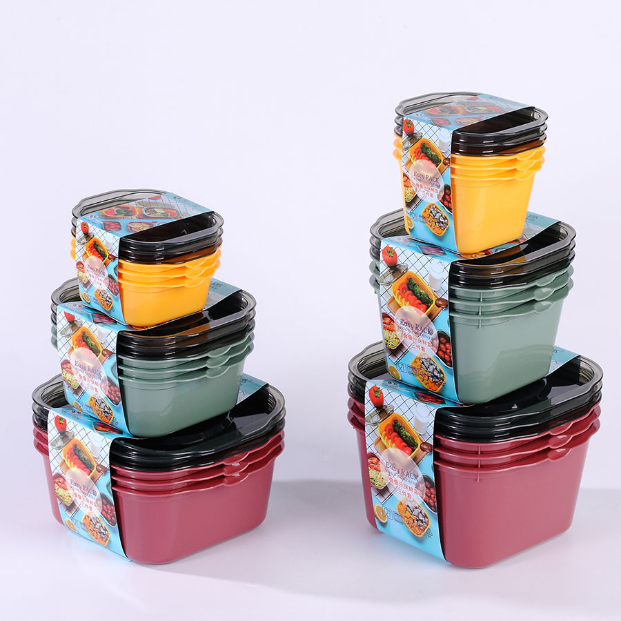 疊疊樂(lè)保鮮盒三件套(